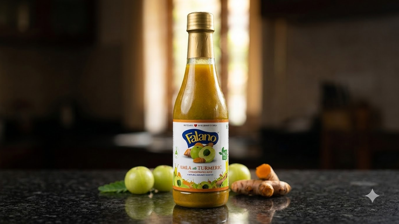 Amla with Turmeric Concentrated Juice Photoshoot